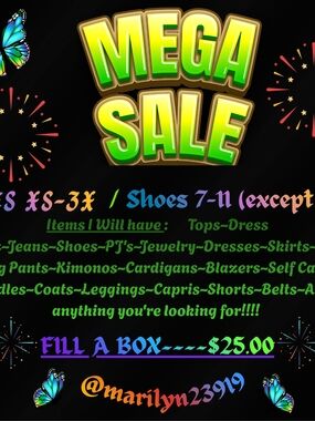 🔥MEGA SALE🔥4/12/26 ~6pm Est